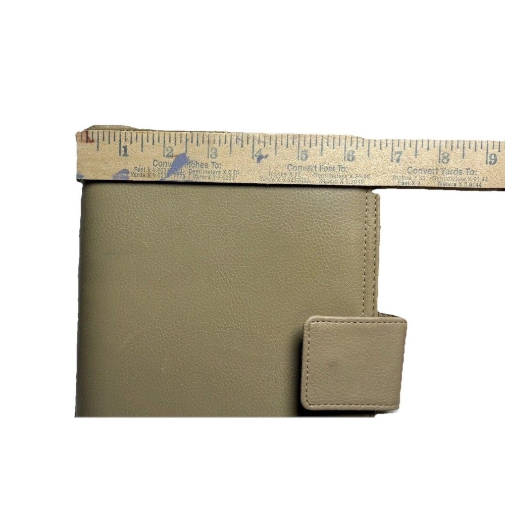 Franklin Covey 365 Beige Planner Organizer 7 Ring Binder Faux Leather Work - Picture 11 of 16